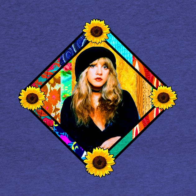 Sunflower Vibes Stevie Nicks by artbyomega